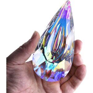 120mm/4.7in Crystal Prism Suncatcher Window Hanging Sun Catchers